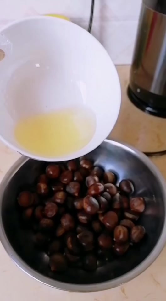 烤箱版的糖炒栗子