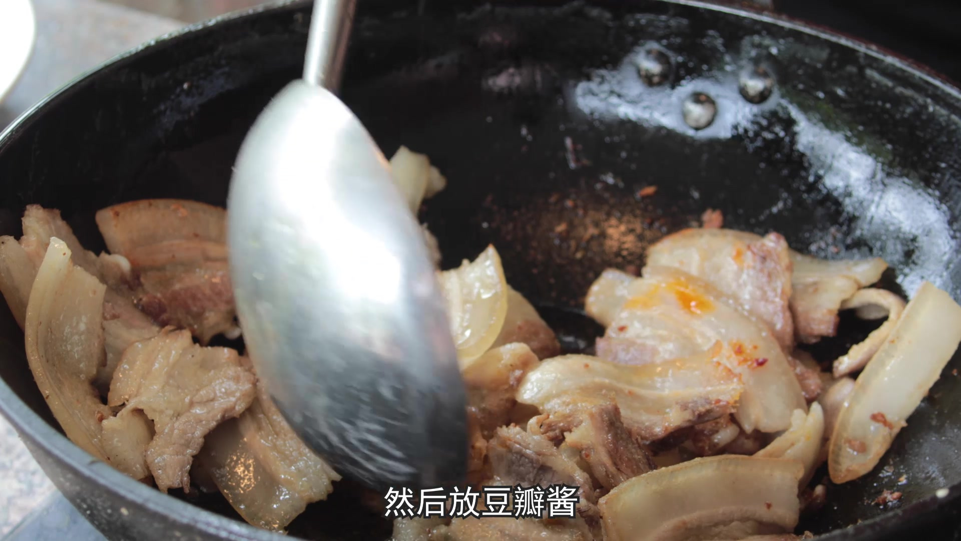 特别美味的干豇豆回锅肉和排骨汤,你想吃吗