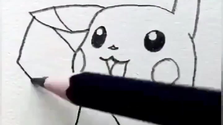 一学就会可爱的卡通人物简笔画教程!