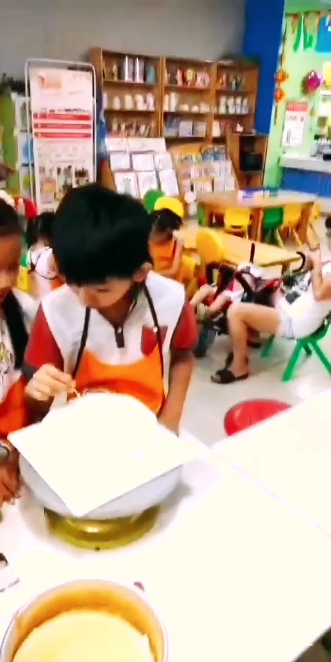 自己动手做蛋糕的快乐
