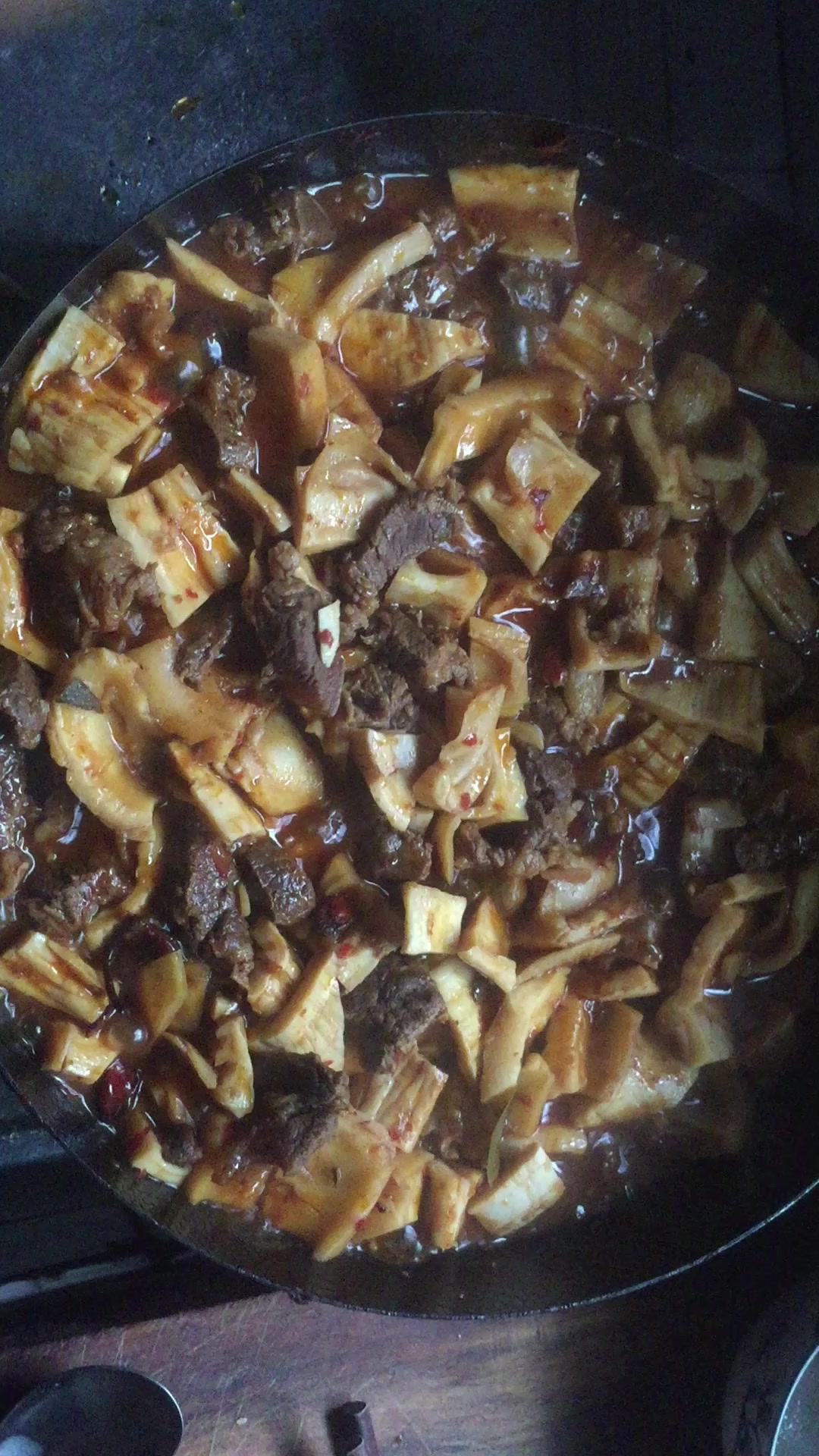 笋干炖牛肉就是美味