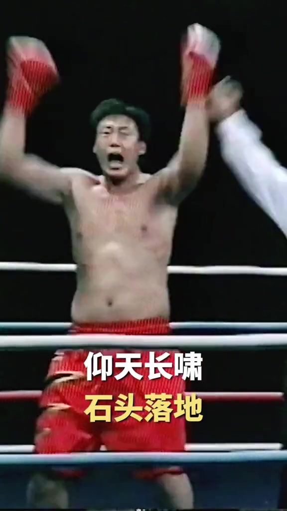 K1第一个TKO日本高手的中国人,激情之王表情包!