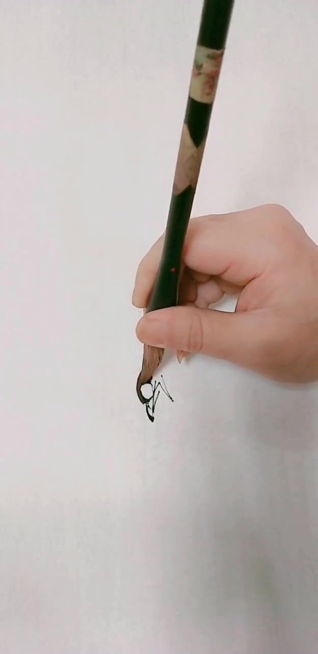 国画鸟的简单画法