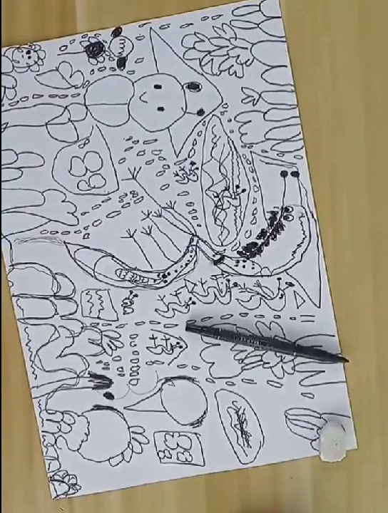 幼儿园儿童画,简笔画