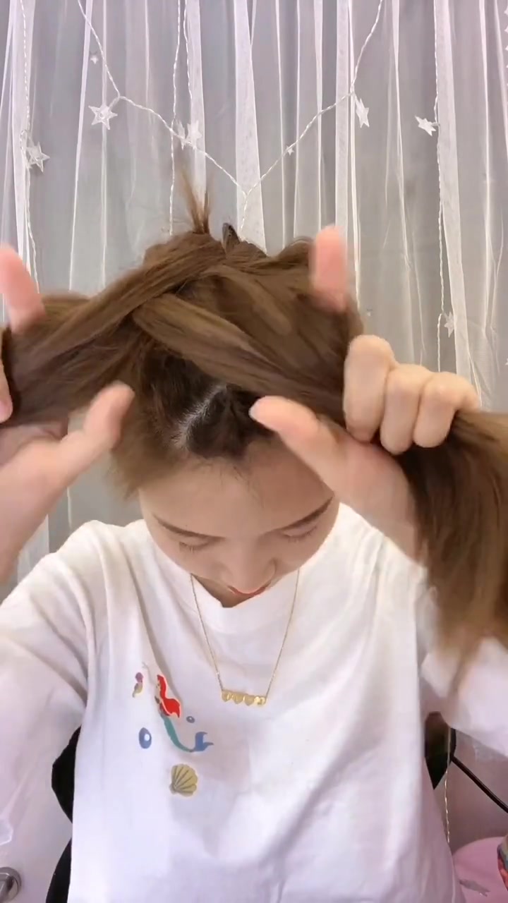 简单易学的鱼骨编发,告别大妈式马尾辫 这样扎,特别洋气又好看