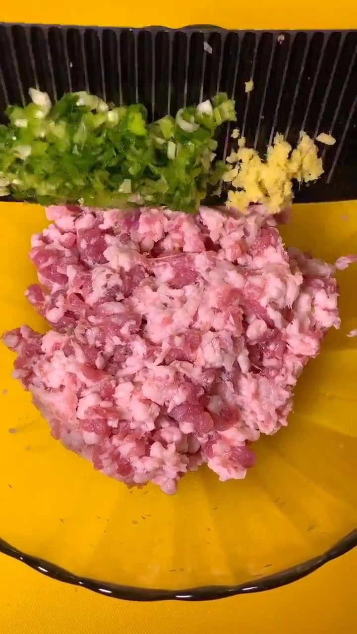 紫薯饺子,又好看又好吃