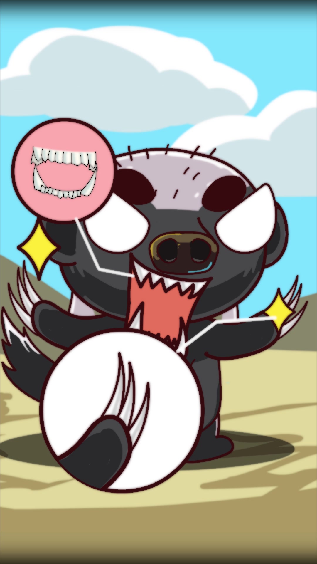 蜜獾平头哥的一生