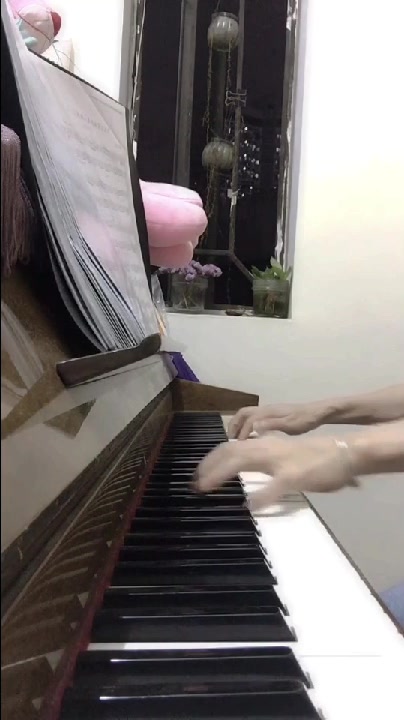 D大调小奏鸣曲第二乐章,小姐姐钢琴5级练习曲,带五线谱、指法