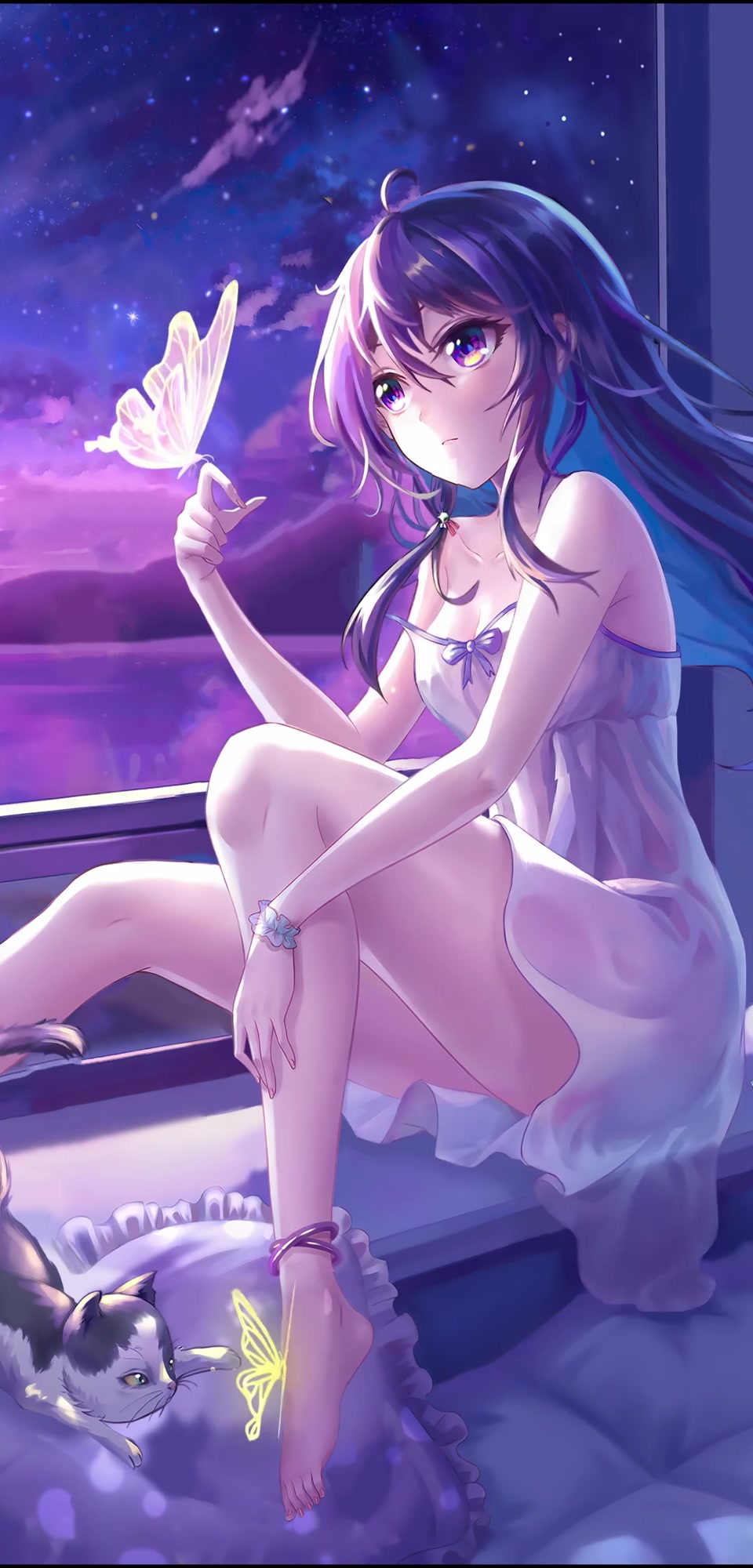 蝴蝶效应动态壁纸,少女来了