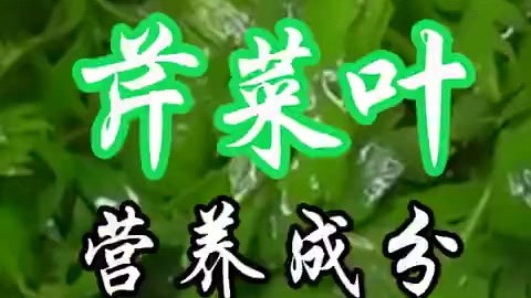 #过水烫就好吃的蔬菜#芹菜是大家日常生活中非常熟悉的蔬菜,芹菜叶的营养与功效你知道多少呢?