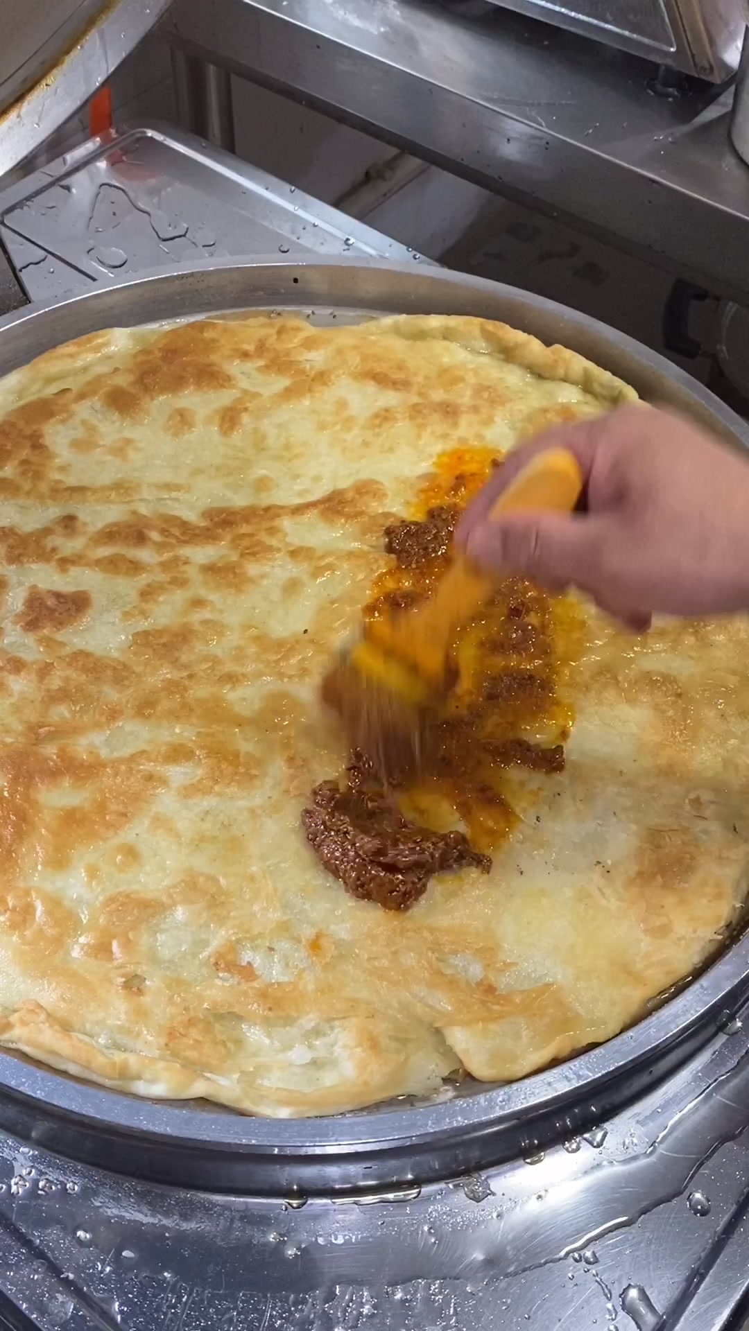 正宗酱香饼制作一