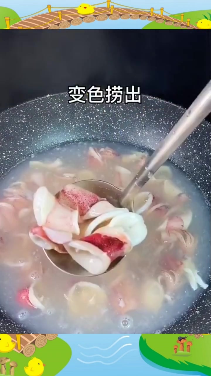 炒鱿鱼的做法,非常美味
