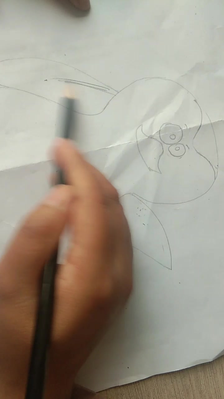 这小企鹅可爱吧!很简单的,一起来画吧!