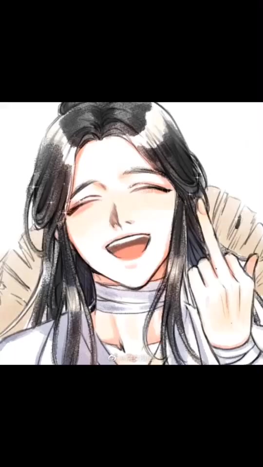 天官赐福,怜怜,你可是太子殿下啊,怎么能竖中指呢!