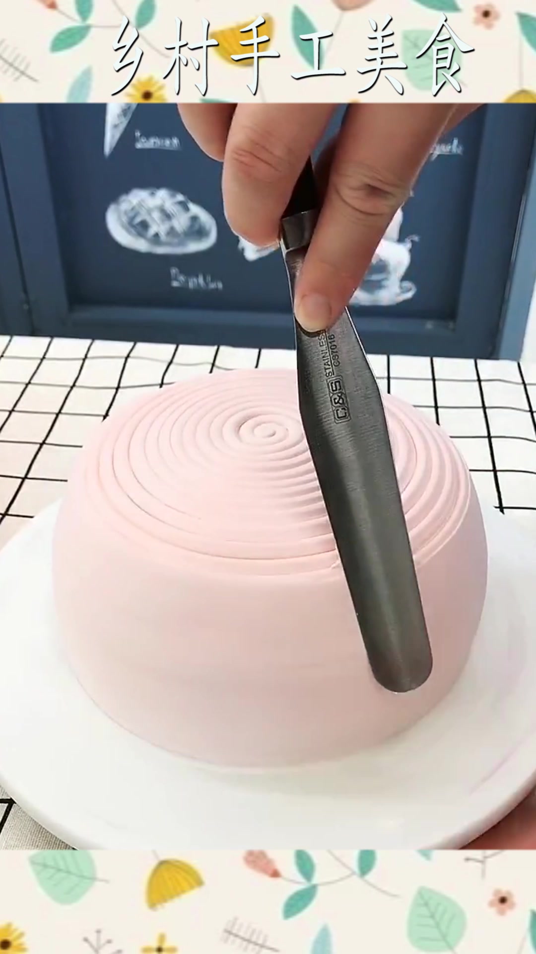 专门为陈情令做的蛋糕,看完成品后,这也太卡哇伊了吧!