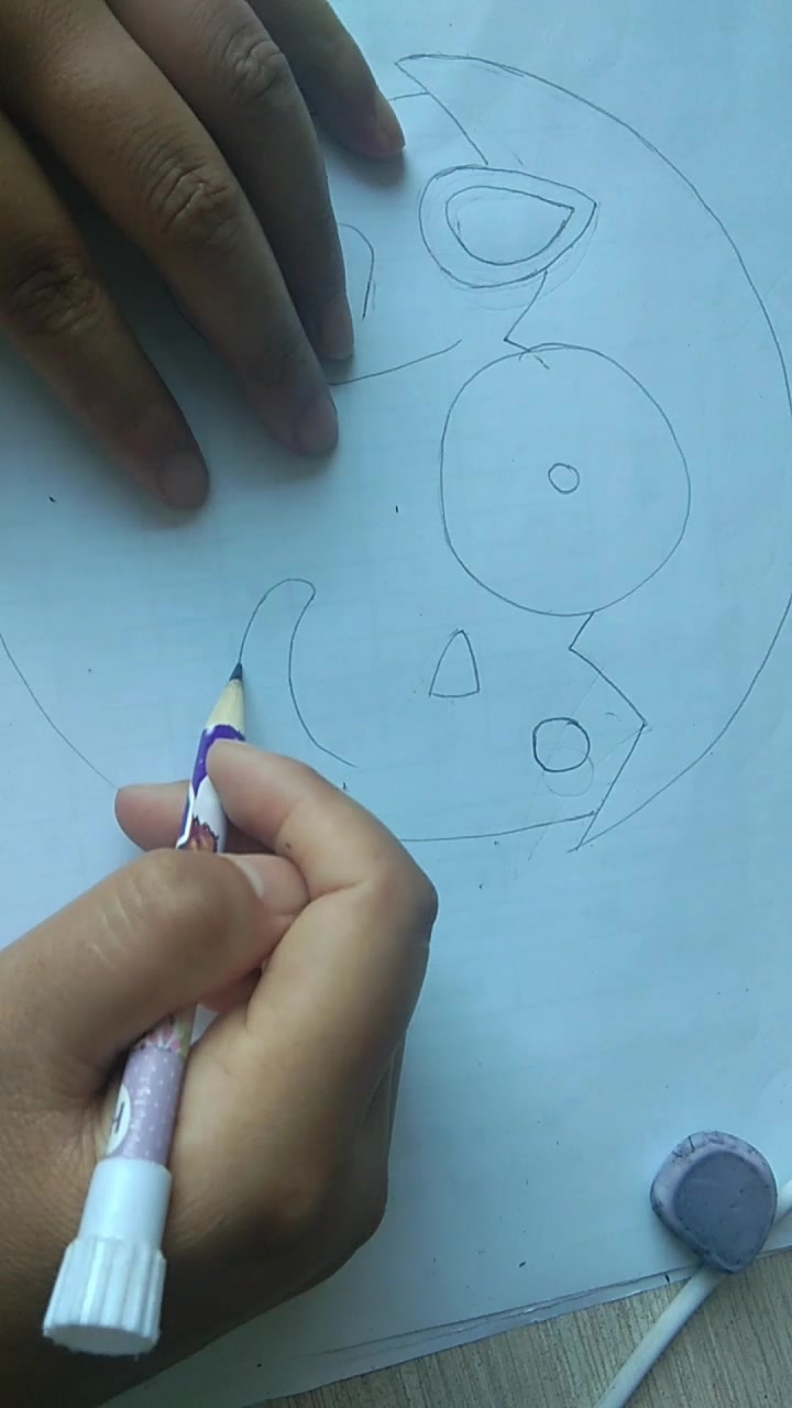 机灵可爱的小鸡,很简单的,一起来画吧!