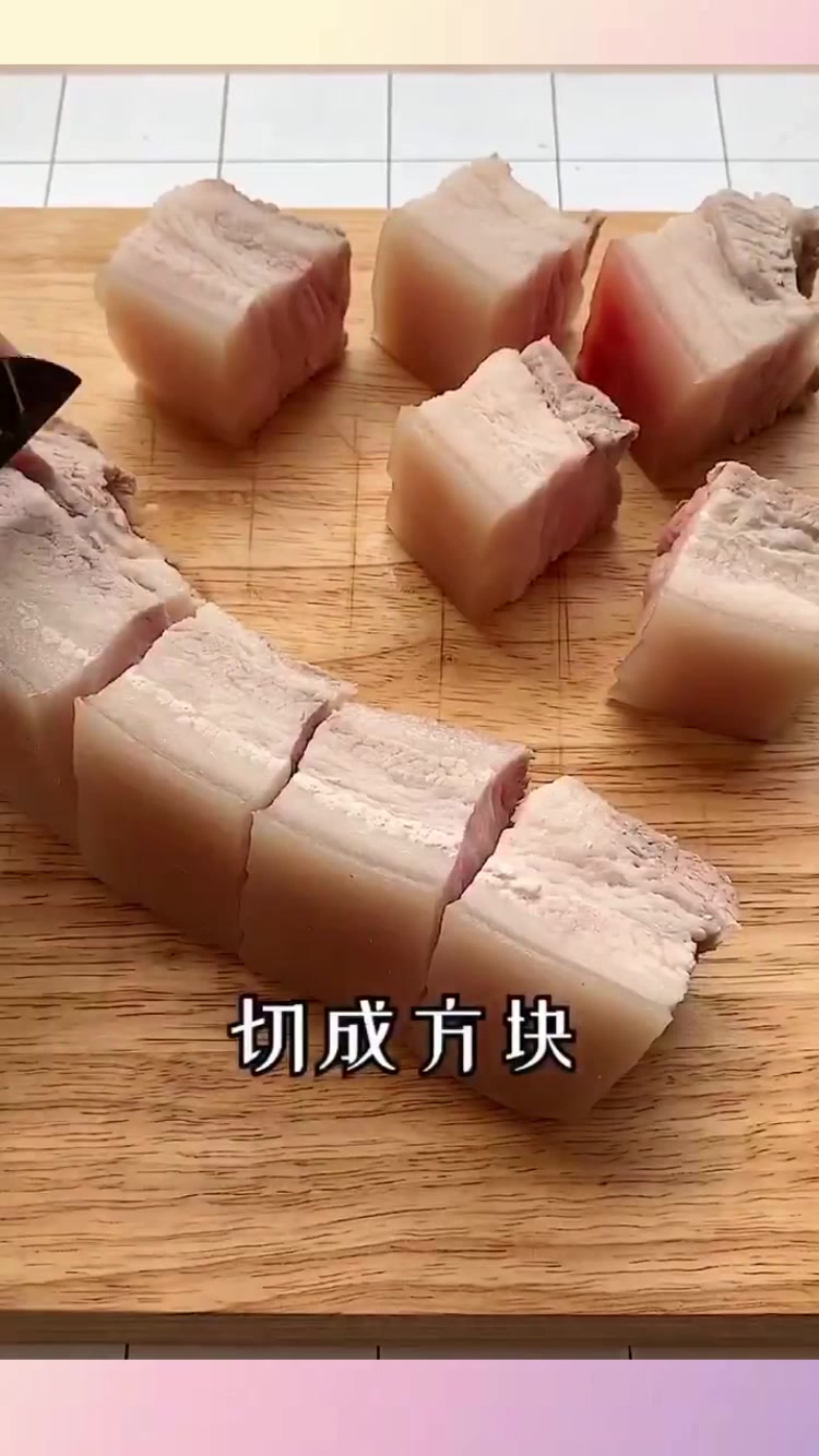 好看又好吃的红烧肉,没想到做法竟然那么简单,看完视频一学就会
