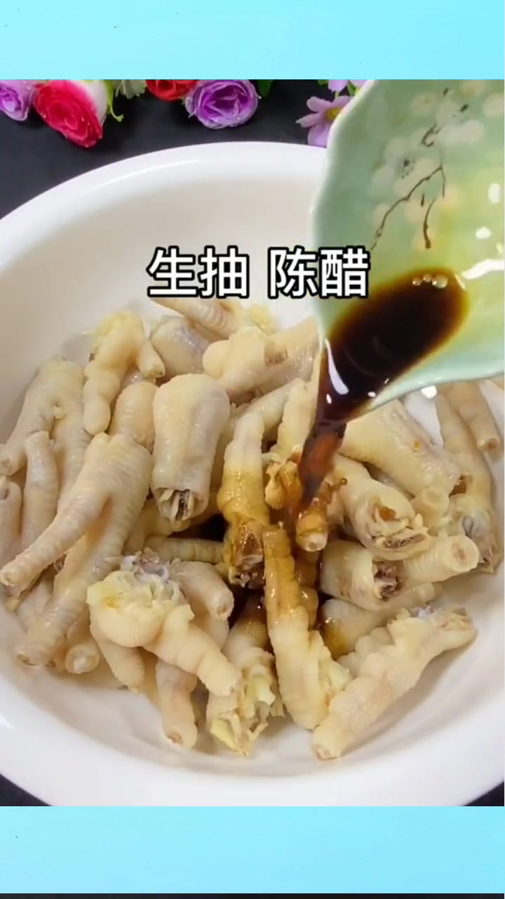 网红柠檬鸡爪 一看就会好吃