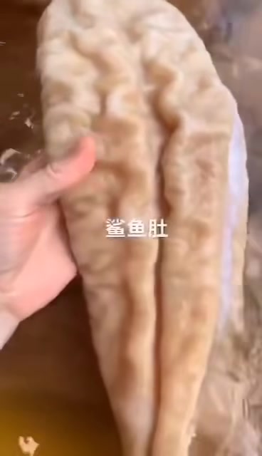 鲨鱼肚 含有丰富的胶原蛋白,具有养颜,养胃功效,是海产八珍