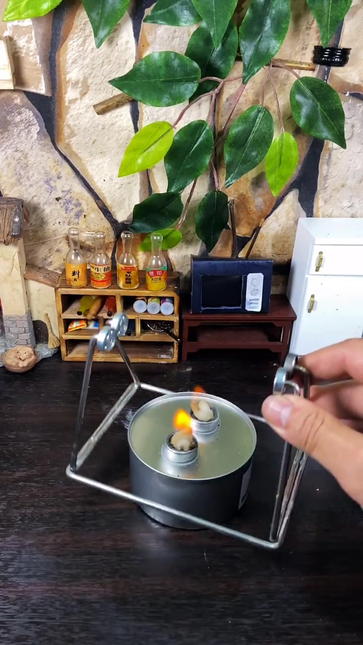 买了个小爆米花炉子,爆开的那一刻,看着太过瘾了