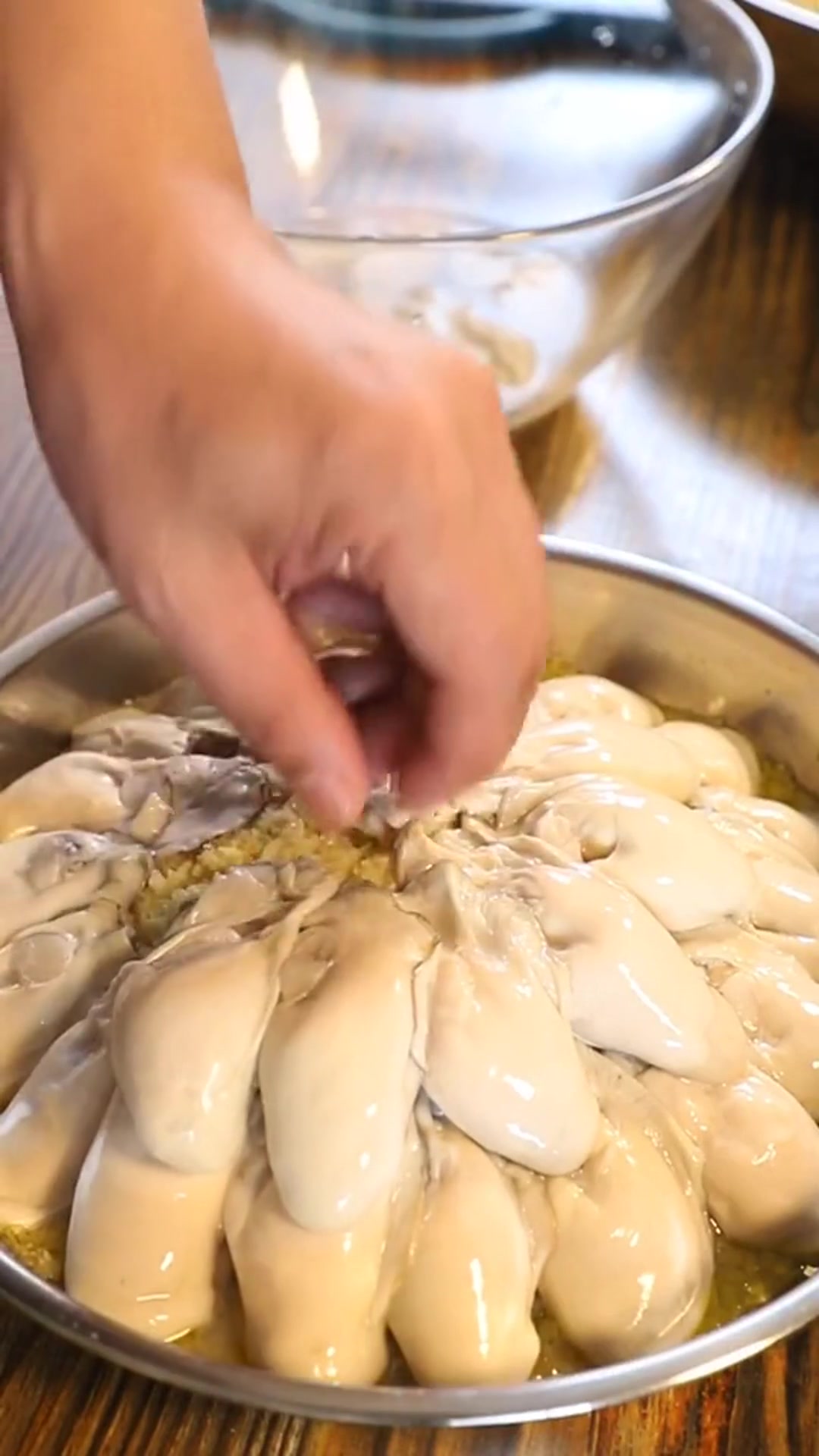 蒜蓉粉丝蒸生蚝,希望大家喜欢