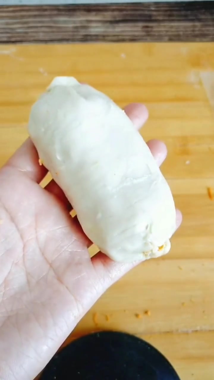 肉松拉丝芝士棒这样做,简单酥脆,美味又好吃!