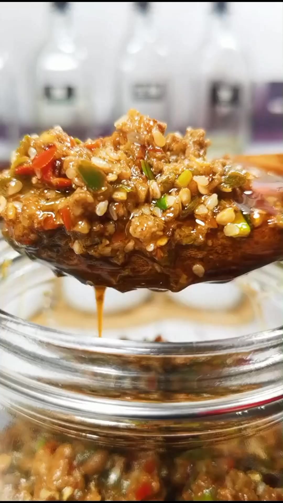 豪华版香辣牛肉酱拌面条拌米饭烤茄子蒸海鲜都适用