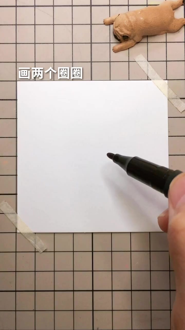 卡通小螃蟹简笔画,涂上颜色更可爱了,你学会了吗?