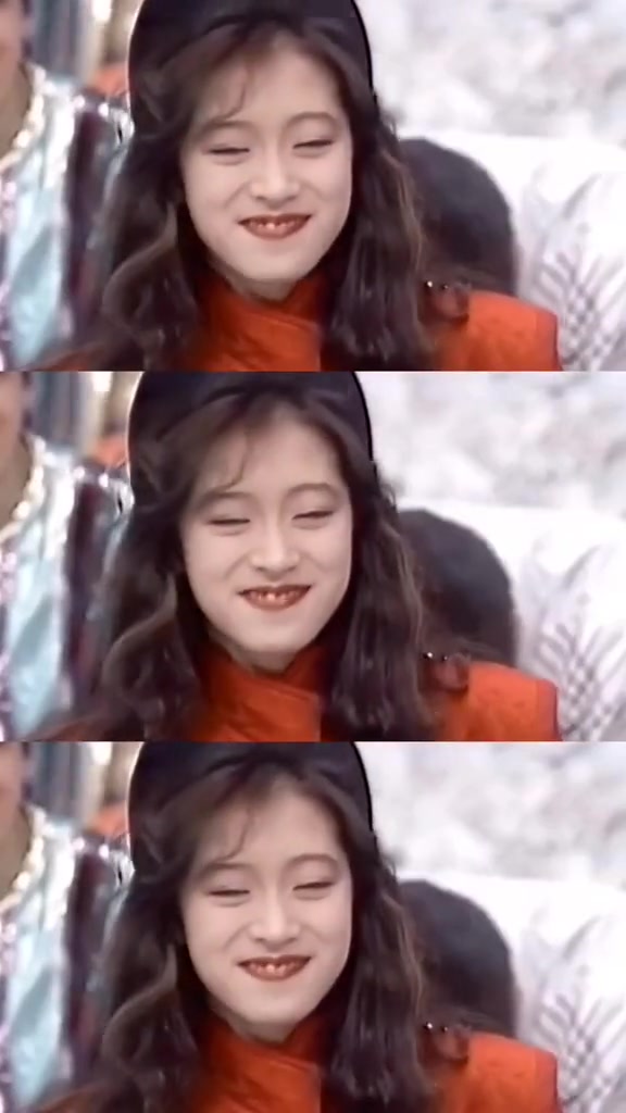 中森明菜,笑起来真的太沁人心扉啦!