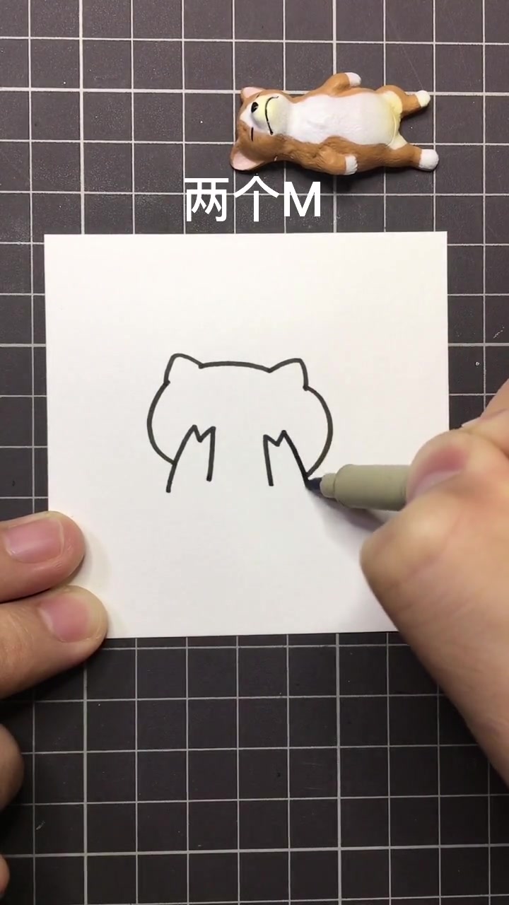 可爱的小猪简笔画,小孩子肯定都会喜欢吧,看两遍就会画了