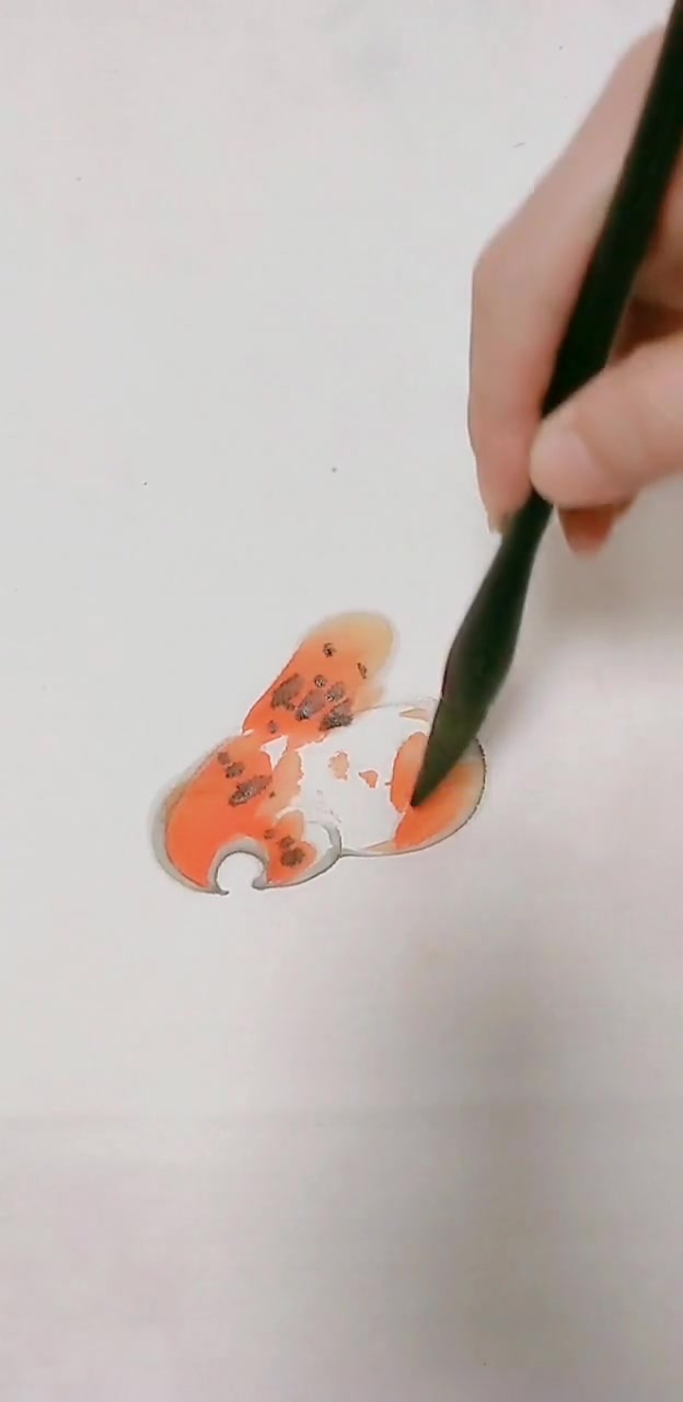 教你画国画大金鱼