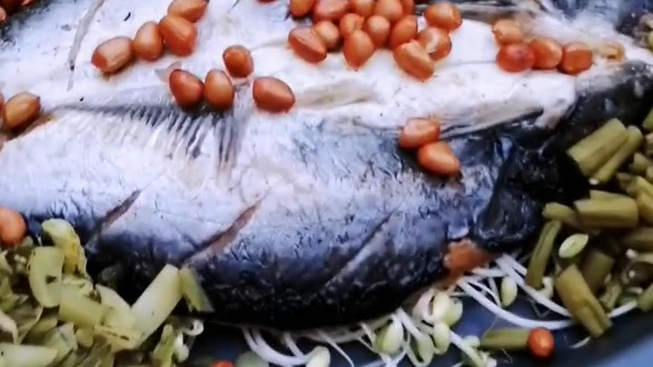 #嗨吃一夏# 打开就可以上桌的德鲜生烤海芒鱼!在南宁淡村市场的邕城人家博白白切酱油买的。#