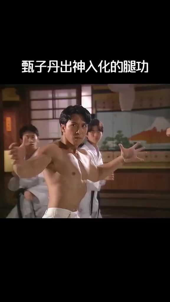 肌肉猛男甄子丹:出神入化腿功