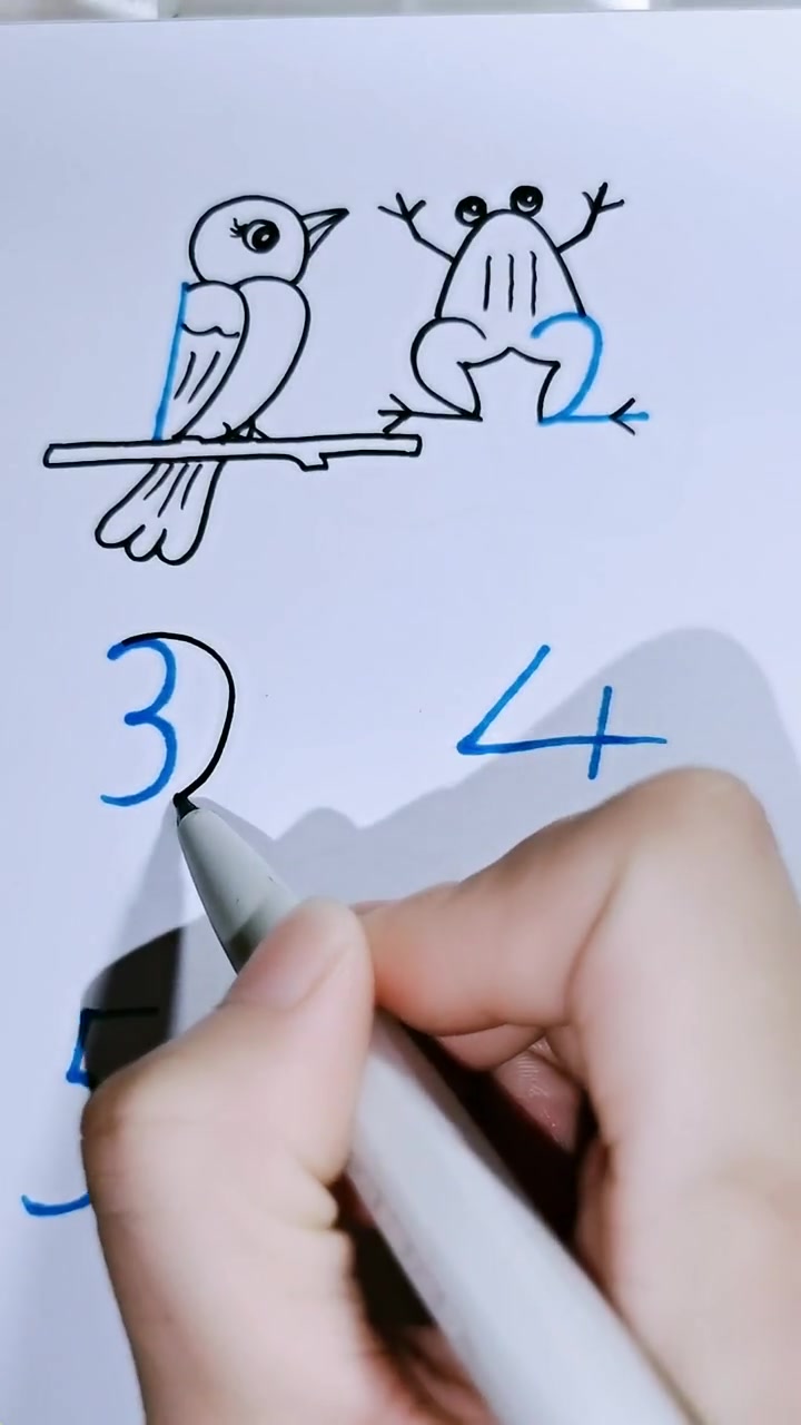 简笔画:六种小动物的画法