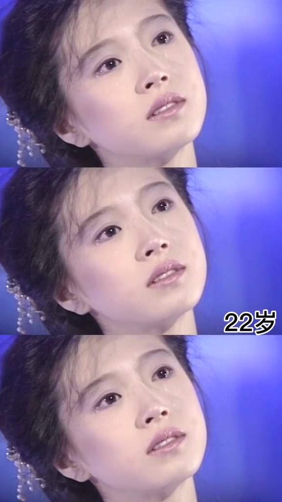 中森明菜,漂亮姐姐一哭,感觉全世界都错了!