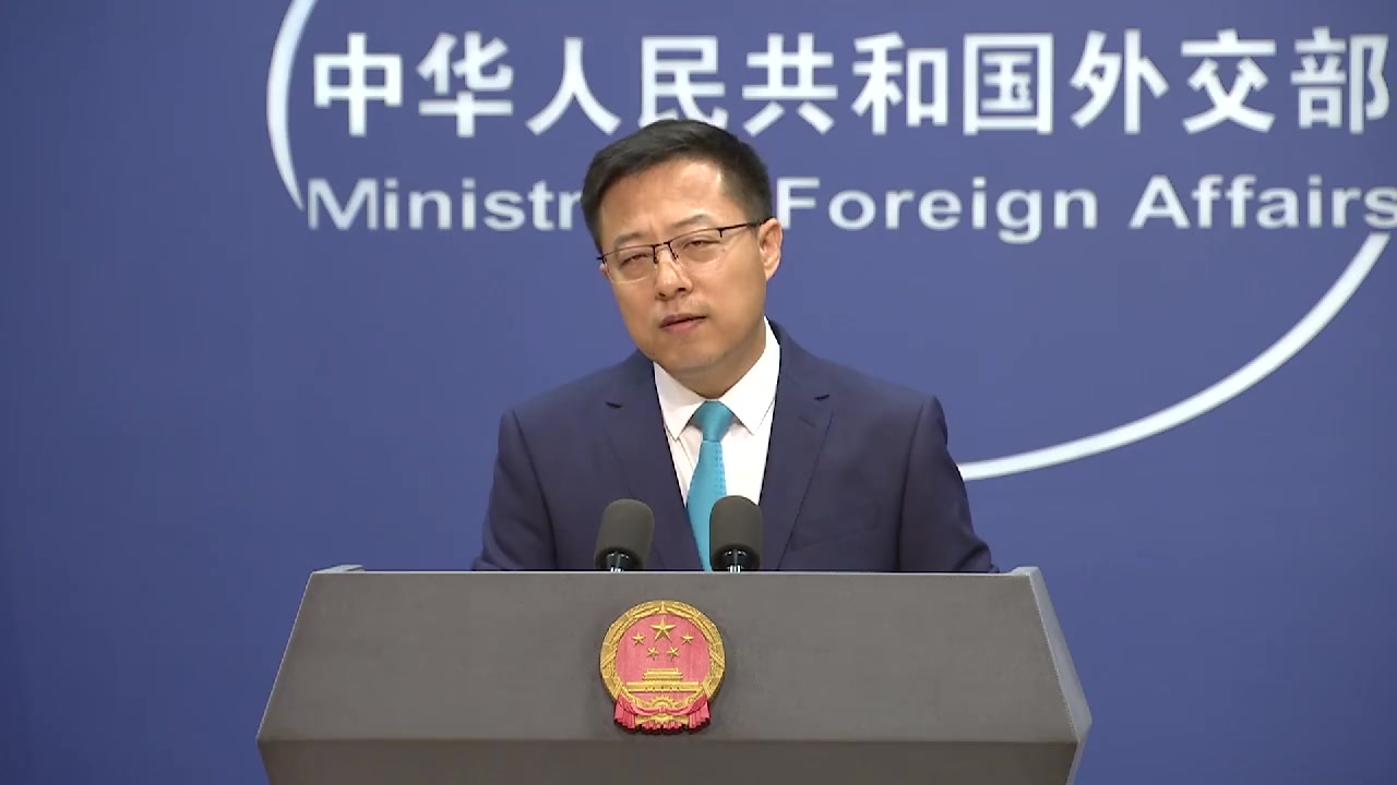 【赵立坚吐槽蓬佩奥像打了鸡血】据报道,美国国务卿蓬佩奥在捷克访问期间批评中方抗疫、涉港、涉