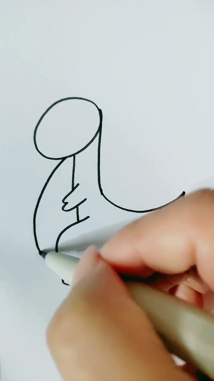 最简单的小恐龙简笔画,男孩子肯定会喜欢,家长一定要收藏