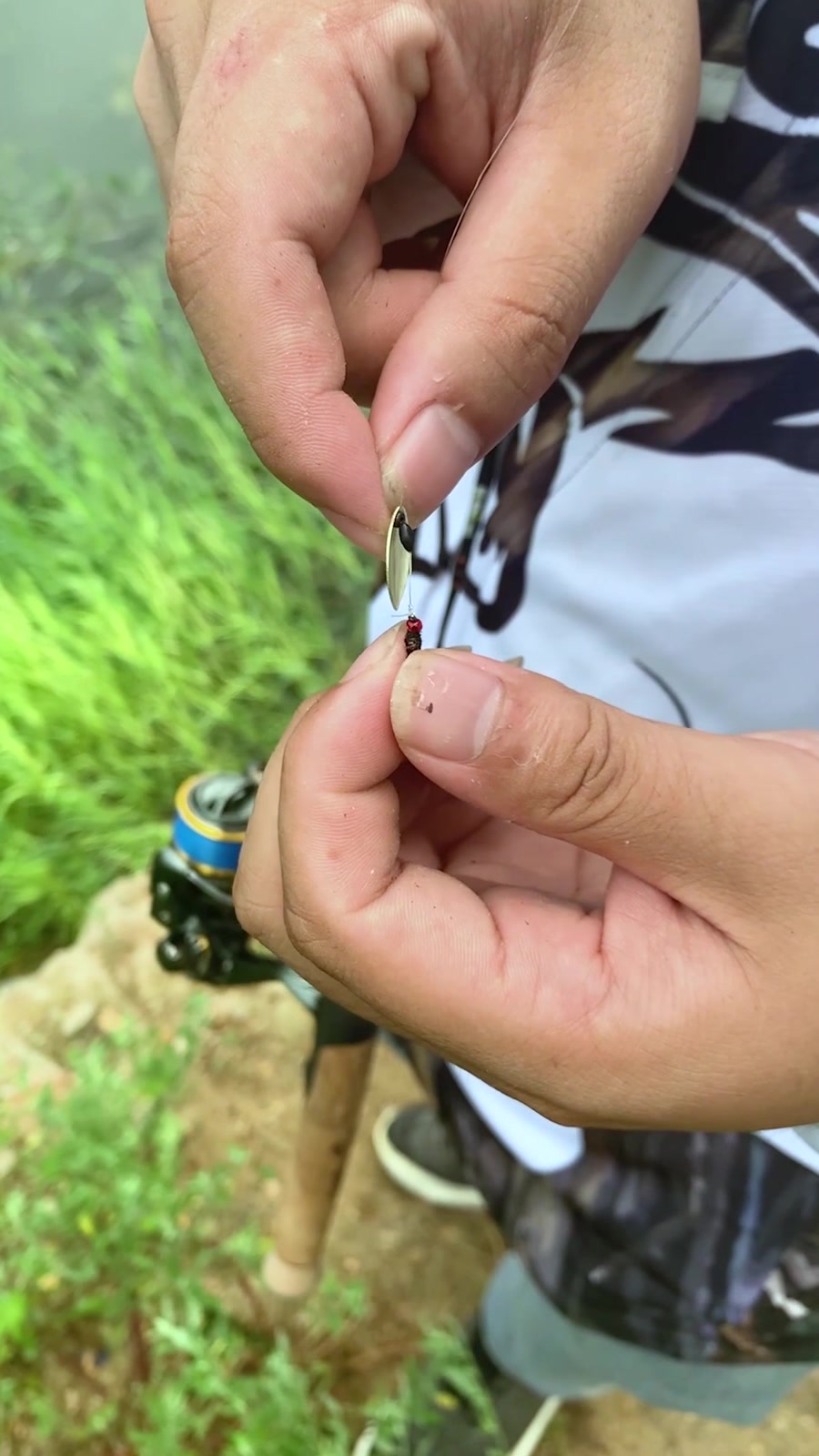 路亚马口应该用什么饵?瓜子亮片是首选