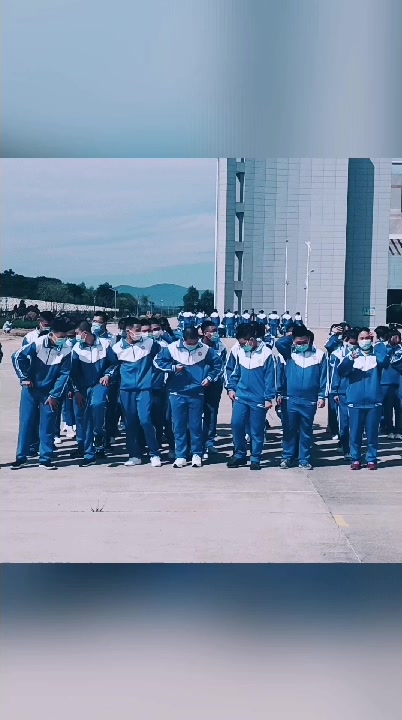高级中学2020级军训