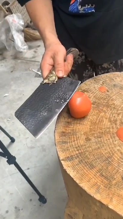 龙泉手工切片菜刀