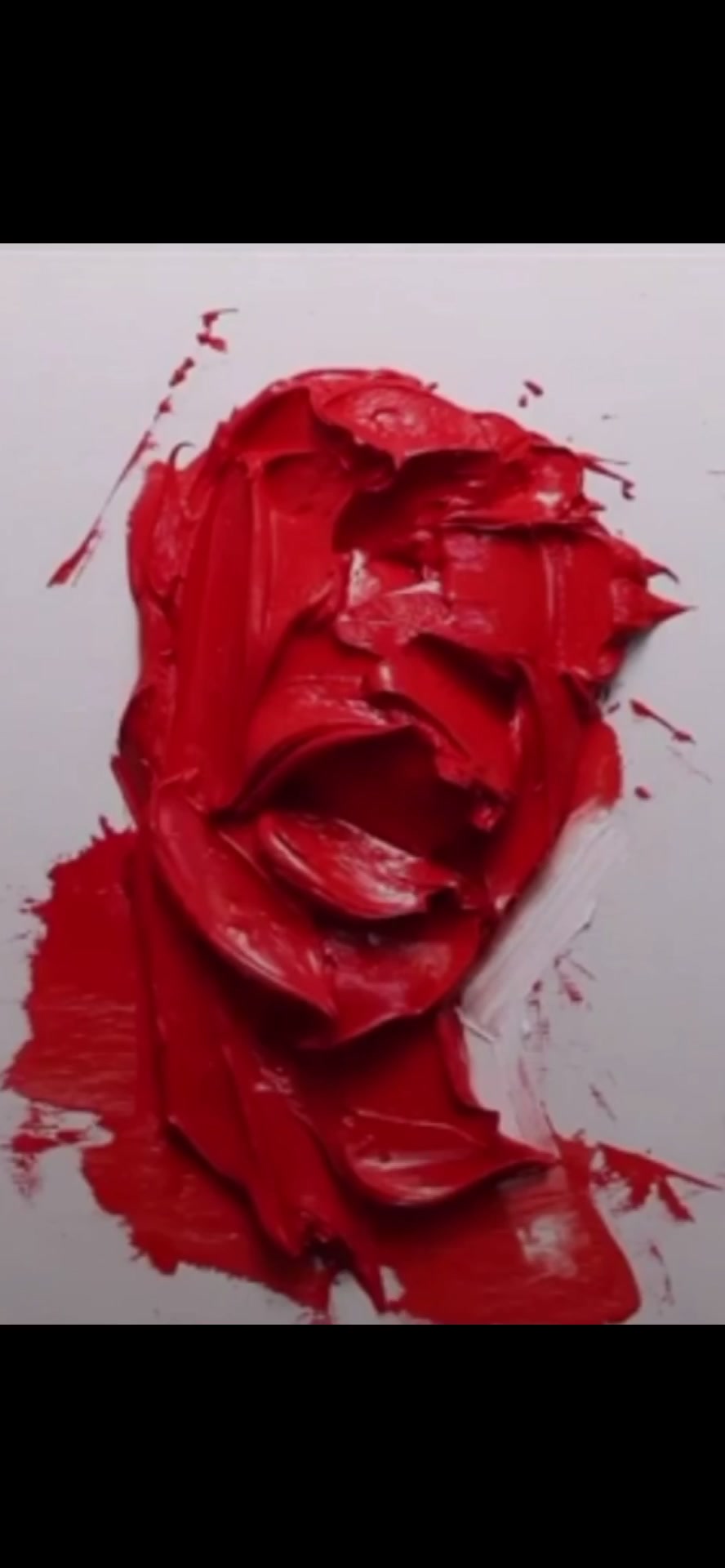 抽象派人像艺术作画