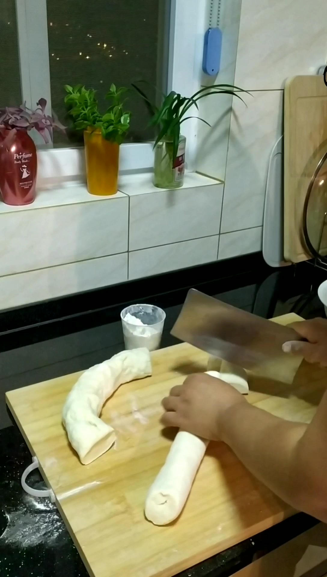 小白菜鲜肉馅包子