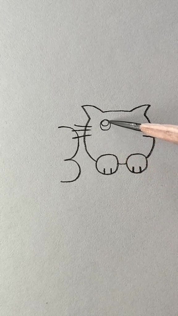 用300画想要小鱼干的猫咪