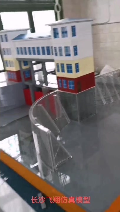 富春江水电站模型及水闸模型结构展示