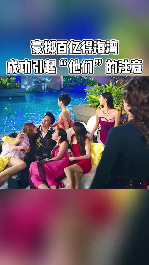 美人鱼,豪掷百亿得海湾,成功引起他们的注意