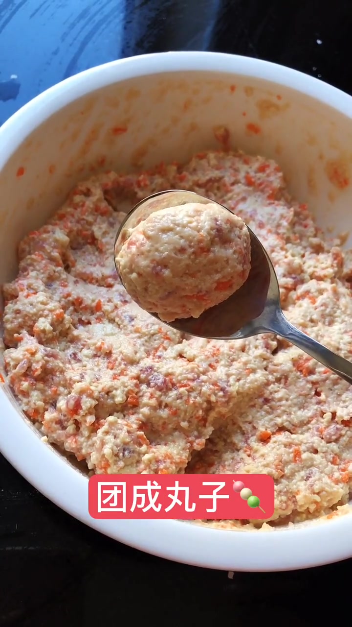豆腐丸子的家常做法教程!