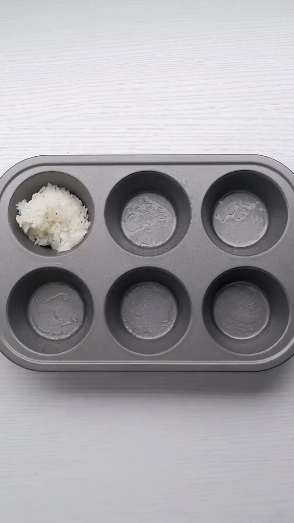 火腿米饭麦芬 做法简单 营养又好吃 孩子超喜欢
