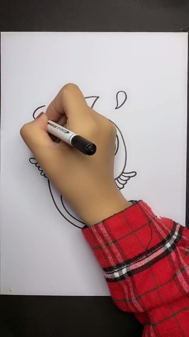 简笔画:鲤鱼跃龙门