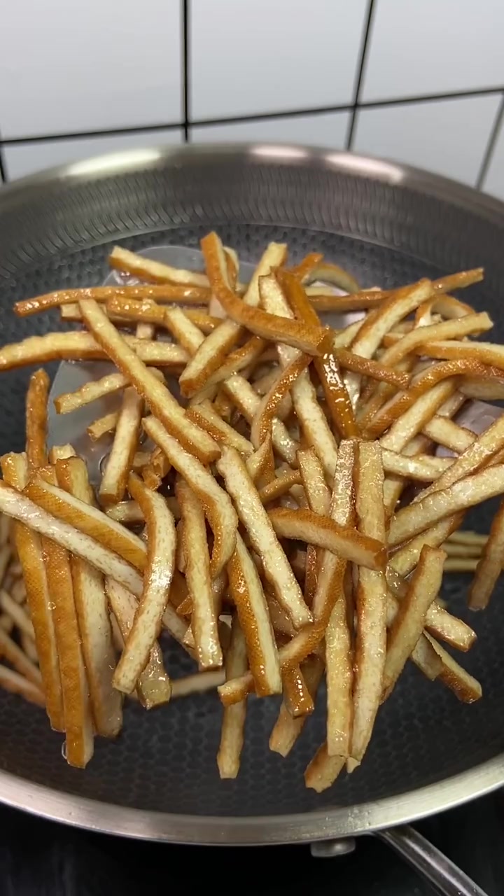 豆芽炒豆干就是好吃!