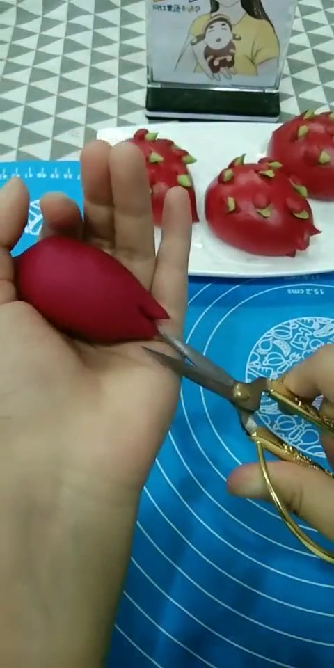 果蔬卡通包做法教程-果蔬馒头的做法和配方